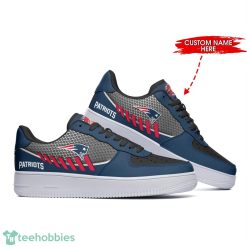 New England Patriots Custom Name Air Force Shoes Sport Running Sneakers Product Photo 3