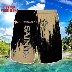 New Orleans Saints 3D Shorts All printing Beach Shorts Custom Name For Fans Product Photo 1