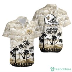 New Orleans Saints Coconut Palms Limited Edition Hawaii Shirt Summer Beach Shirt Product Photo 1