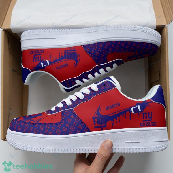 New York Giants Sneakers Air Force Shoes Sport Shoes Gift Product Photo 1