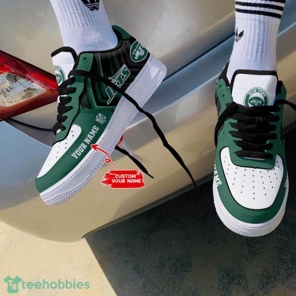 New York Jets Personalized Air Force 1 Shoes Sport Sneakers Men Women Shoes Product Photo 2