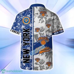 New York Knicks NBA Logo Hibiscus Mix Tree Pattern Set Hawaiian Shirt & Short image New York Knicks NBA Logo Hibiscus Mix Tree Pattern Set Hawaiian Shirt & Short Product Photo 3