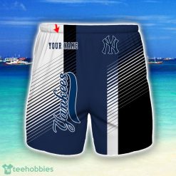 New York Yankees Beach Shorts For Sport Fans Team Summer Gift Custom Name Product Photo 1