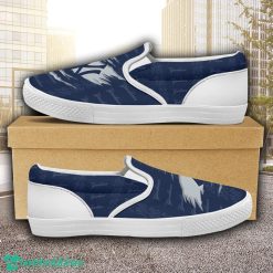 New York Yankees Logo Team Slip On Shoes Trending Goft For Fans Product Photo 2