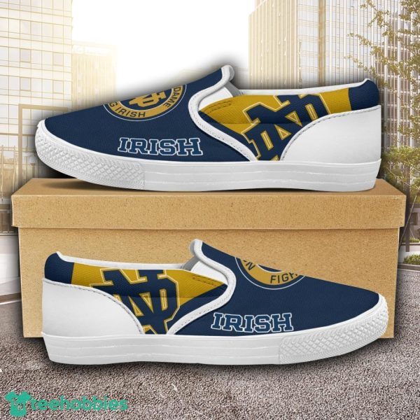 Notre Dame Fighting Irish Slip On Shoes For Men And Women Sport Fans Product Photo 3