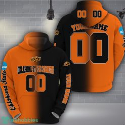 Oklahoma State Cowboys 3D Hoodie Custom Name Number Unisex Football Team Hoodie Product Photo 2