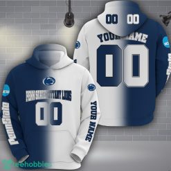 Penn State Nittany Lions 3D Hoodie Custom Name Number Unisex Football Team Hoodie Product Photo 2