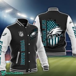 Philadelphia Eagles 3D Baseball Jacket Trending Sport Gift For Fans Product Photo 1