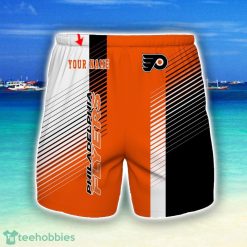 Philadelphia Flyers Beach Shorts For Sport Fans Team Summer Gift Custom Name Product Photo 1