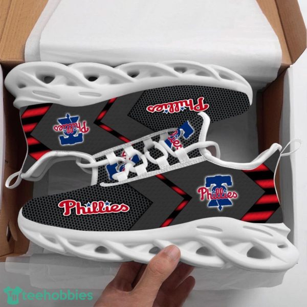 Philadelphia Phillies Team Sneakers Limited Max Soul Shoes Running Gift Shoes Product Photo 2