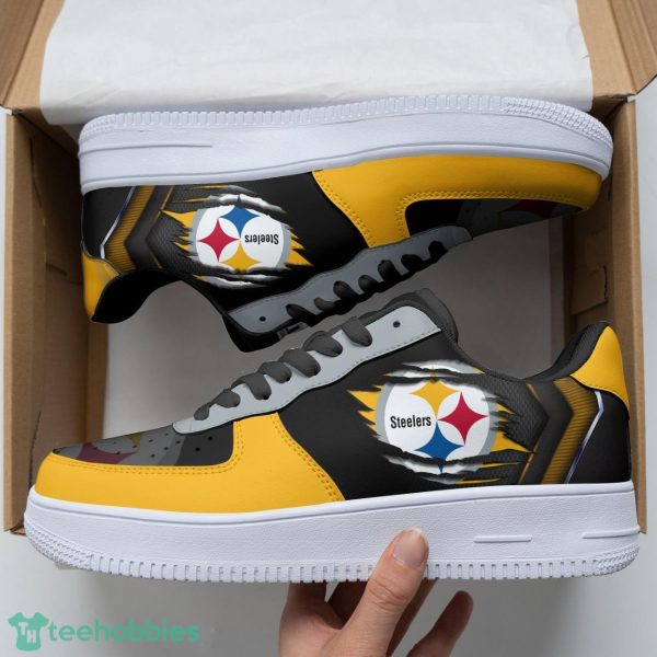 Pittsburgh Steelers 3D Air Force 1 Shoes Sport Sneakers Men Women Shoes Product Photo 3