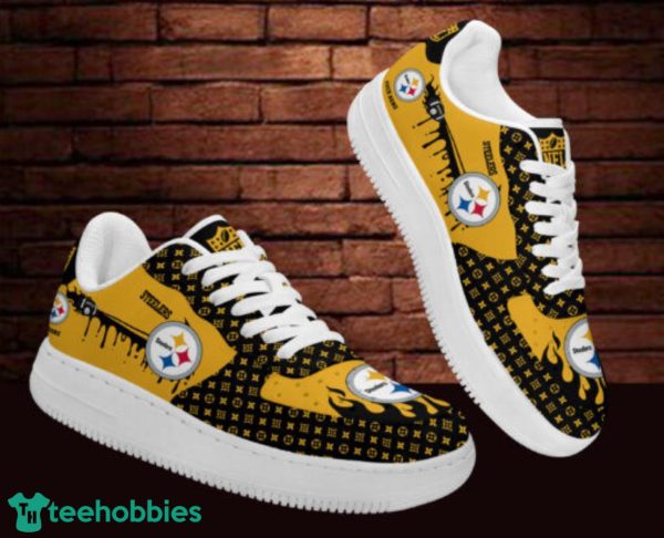 Pittsburgh Steelers Custom Name Shoes Air Force 1 Shoes Sport Team Sneakers Product Photo 4