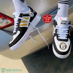 Pittsburgh Steelers Personalized Name Sneakers Air Force Shoes Sport Shoes Gift Product Photo 2