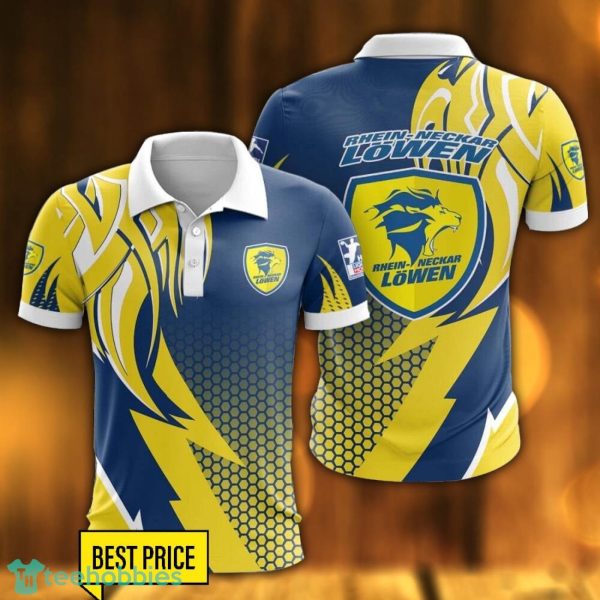 Rhein-Neckar Löwen 3D Polo Shirt Golf Lover Gift For Men Product Photo 1