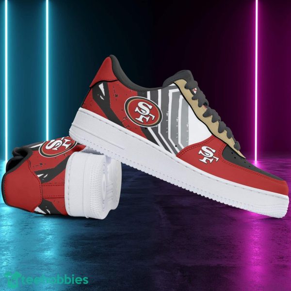 San Francisco 49ers Air Force 1 Shoes Sport Sneakers Men Women Shoes Product Photo 2
