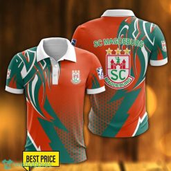 SC Magdeburg 3D Polo Shirt Golf Lover Gift For Men Product Photo 1