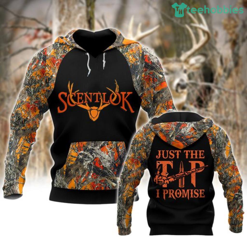 Sk Just The Tip I Promise Hunting Hoodie Orange 3D Alll Over Printed Classic Style Gift For Men And Women Product Photo 1