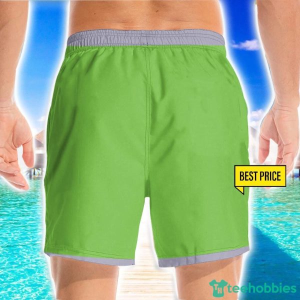 Smash Ultimate Game Little Mac Green Cosplay Costume 3D Beach Shorts For Men Gift Summer Gift Product Photo 2
