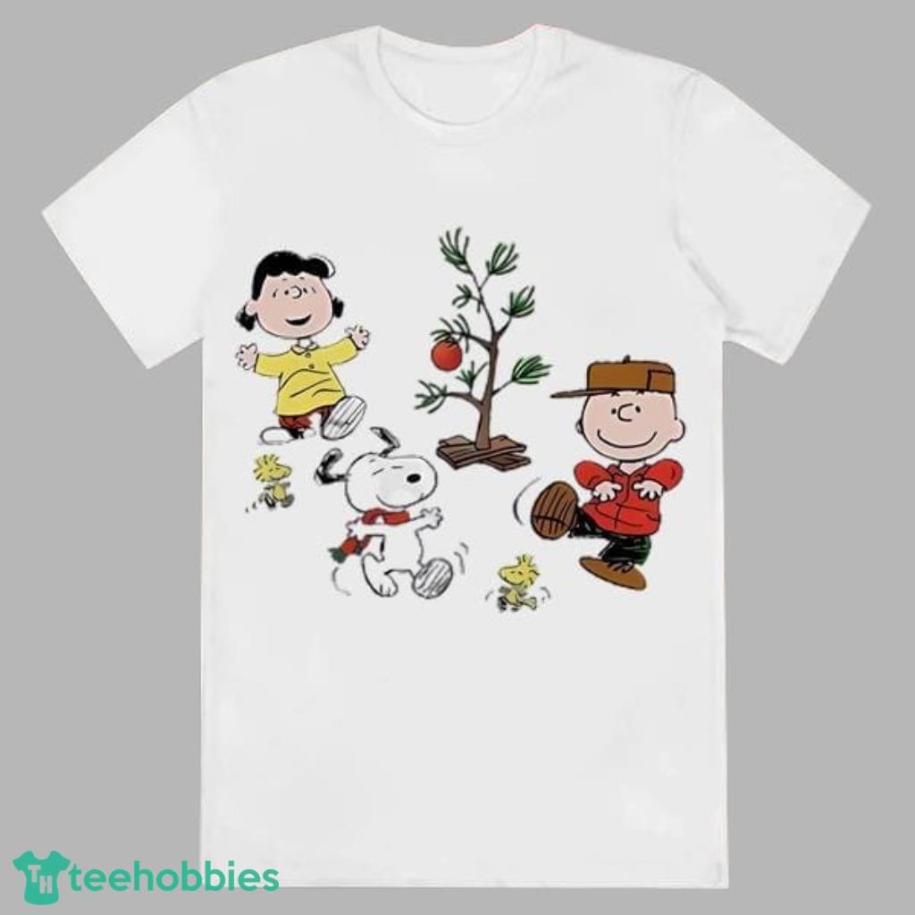 Snoopy, Charlie Brown, Woodstock and Lucy Van Pelt Christmas Shirt Shirt Product Photo 1