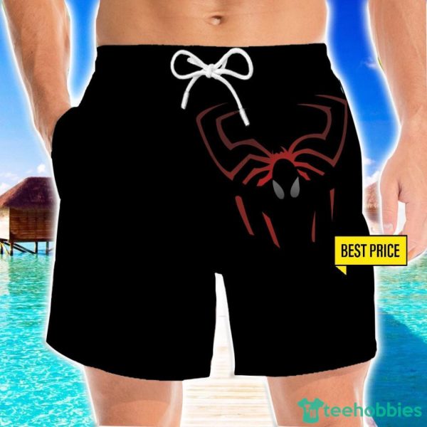 Spiderman Movie Dark Sketch Funny Cosplay Costume 3D Beach Shorts For Men Gift Summer Gift Product Photo 1