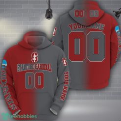 Stanford Cardinal 3D Hoodie Custom Name Number Unisex Football Team Hoodie Product Photo 2