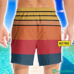 Stop Staring At My Coc Red Funny Style 3D Beach Shorts For Men Gift Summer Gift Product Photo 2