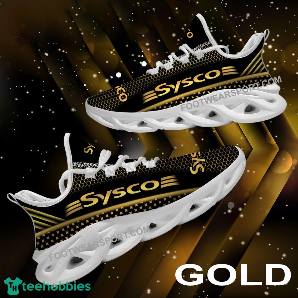 Sysco Max Soul Shoes Gold Sport Sneaker Elegance For Fans Gift - Sysco Max Soul Shoes Gold Sport Sneaker Elegance For Fans Gift