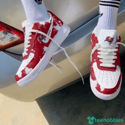 Tampa Bay Buccaneers Brush Pattern Air Force Shoes Men Women Sneakers AF1 Sneakers Product Photo 2