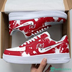 Tampa Bay Buccaneers Brush Pattern Air Force Shoes Men Women Sneakers AF1 Sneakers Product Photo 1