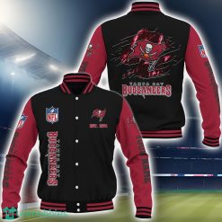 Tampa Bay Buccaneers Team 3D Printed Baseball Jacket Custom Name Sport Jacket Product Photo 1