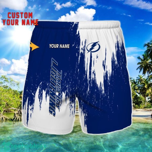 Tampa Bay Lightning 3D Shorts All printing Beach Shorts Custom Name For Fans Product Photo 1