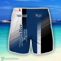 Tampa Bay Rays Beach Shorts For Sport Fans Team Summer Gift Custom Name Product Photo 1