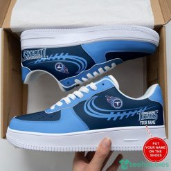 Tennessee Titans AF1 Sneakers Sport Shoes Air Force Shoes Personalized Name For Fans Product Photo 1