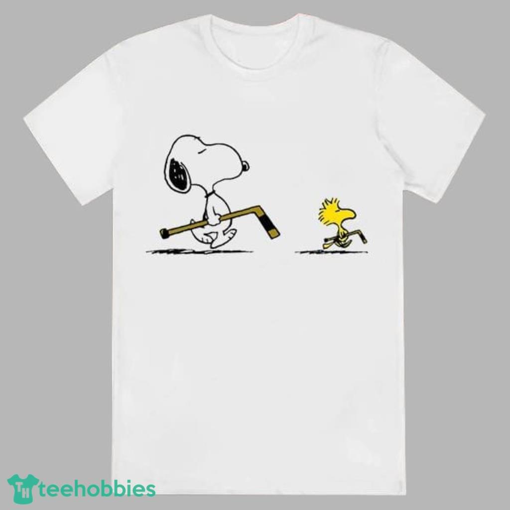 The Peanuts Movie Woodstock And Snoopy Hockey Shirt Product Photo 1