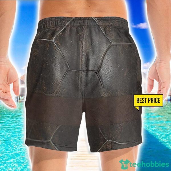 TMNT Michelangelo Mike Mikey Funny Cosplay Costume 3D Beach Shorts For Men Gift Summer Gift Product Photo 2