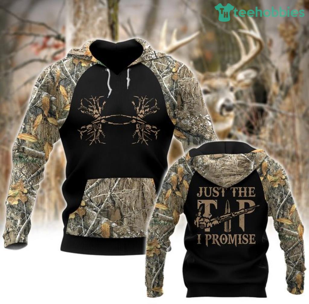Ua Hunting Just The Tip Pattern Hoodie 3D Alll Over Printed Classic Style Gift For Men And Women Product Photo 1