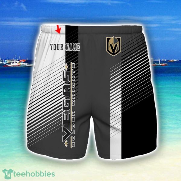 Vegas Golden Knights Beach Shorts For Sport Fans Team Summer Gift Custom Name Product Photo 1
