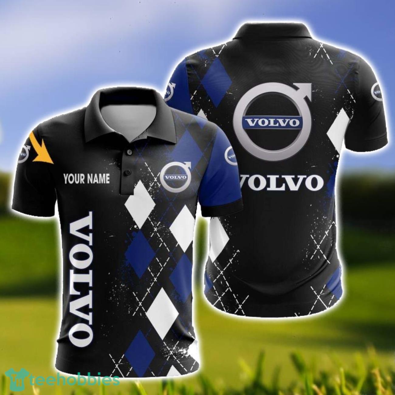 Volvo Caro And Logo 3D Polo Shirt For Men Limited Custom Name Product Photo 1