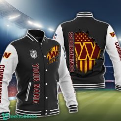Washington Commanders 3D Baseball Jacket Trending Sport Gift For Fans Product Photo 1