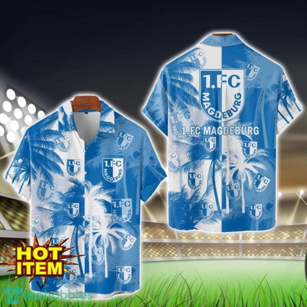 1. FC Magdeburg Hawaiian Shirt 3D Printing Beach Shirt For Men And Women Product Photo 1