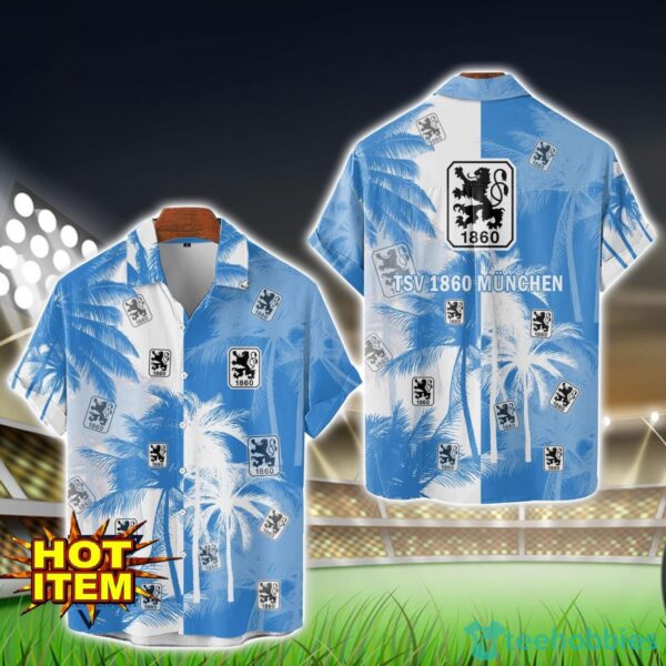 1860 Munich Hawaiian Shirt 3D Printing Beach Shirt For Men And Women Product Photo 1