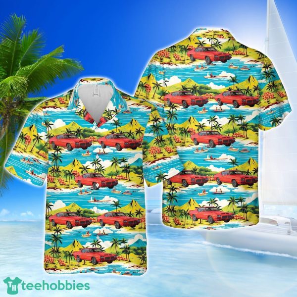 1971 Pontiac GTO 3D Hawaiian Shirt Beach Team Gift Product Photo 1