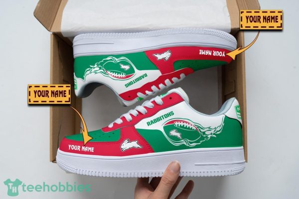 South Sydney Rabbitohs Air Force Shoes Custom Name Men Women Gift AF1 Shoes Product Photo 1