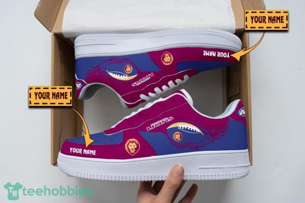 Brisbane Lions Air Force Shoes Custom Name Men Women Gift AF1 Shoes Product Photo 1