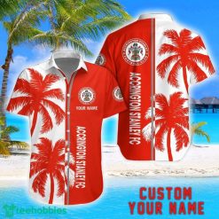 Accrington Stanley Coconut Pattern Hawaiian Shirt And Shorts Personalized Name Unique Gift For Summer Product Photo 1