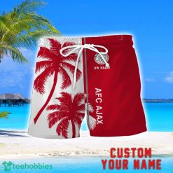 AFC Ajax Coconut Pattern Hawaiian Shirt And Shorts Personalized Name Unique Gift For Summer Product Photo 2