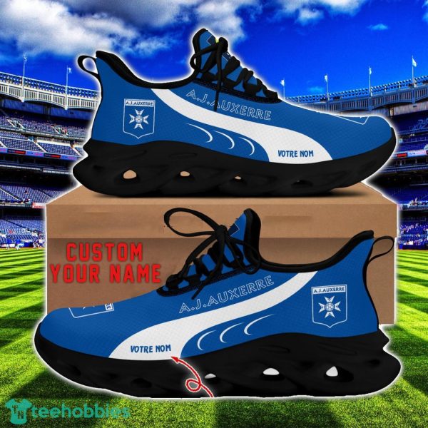 AJ Auxerre Max Soul Shoes Custom Name Men Women Running Sneakers Product Photo 2