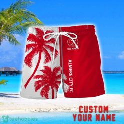 Almere City FC Coconut Pattern Hawaiian Shirt And Shorts Personalized Name Unique Gift For Summer Product Photo 2