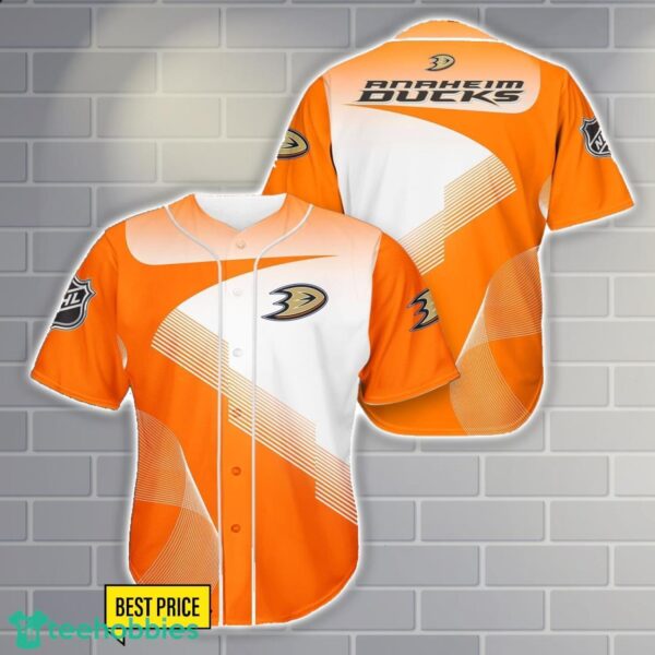 Anaheim Ducks Team Baseball Jersey Shirt Gift For Fans Men Women Gift Product Photo 1