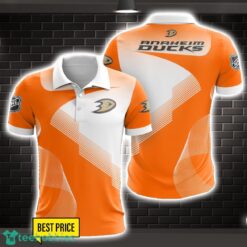 Anaheim Ducks Team Polo Shirt Gift For Fans Trending 3D Polo Shirt Product Photo 1